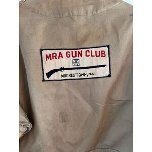 RARE Vintage Hunting Jacket; size 46 MRA Gun Club, Moorestown NJ Must see
